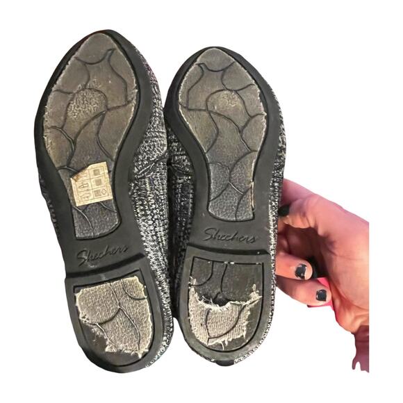 Skechers Cleo Stretch Fit Flats Air Cooled Memory Foam Knit Size 8 Comfort Shoes - Picture 6 of 8
